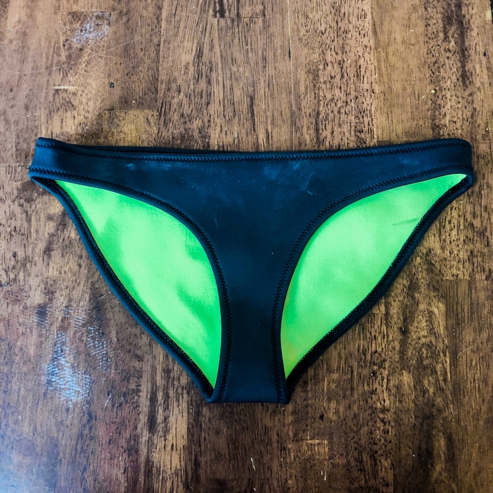 Triangl Swimwear Black Neoprene Bottoms 🖤👙